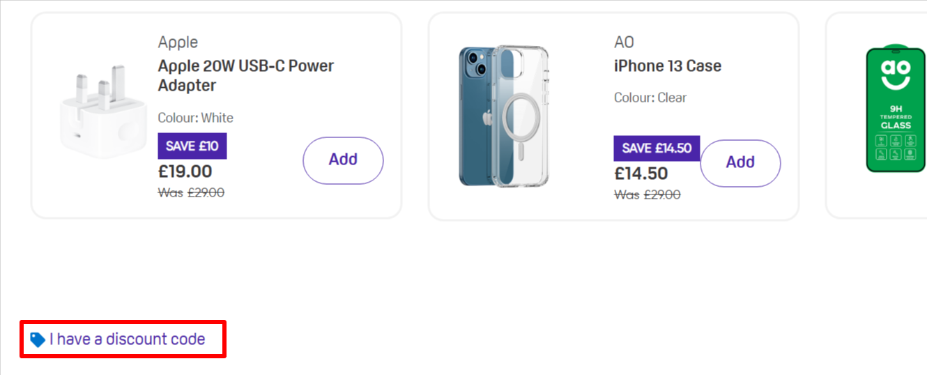 A box where you can add your Affordable Mobiles voucher code to redeem it