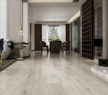 The wafer oak classic laminate flooring from Flooring Surgeons