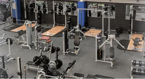 Fitness Options equipment displayed on a white background