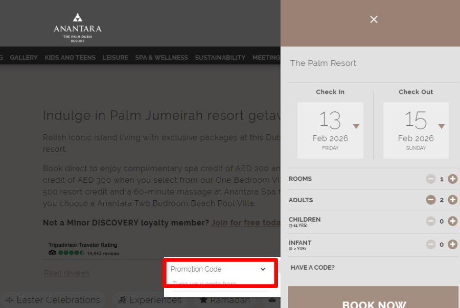 Paste your discount code in the red box shown to get your discount