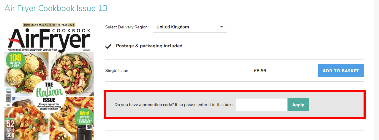 Paste your code and click 'Apply' to redeem it