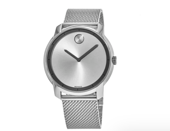 Best Father's Day deals: The Movado Bold Silver Sunray Mesh Bracelet 44mm Men's Watch