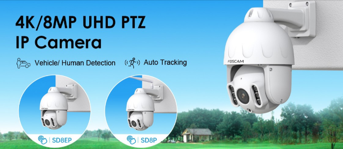 An outdoor camera you can save on with a FOSCAM voucher code
