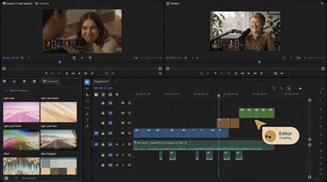 image showing the InVideo video editor function