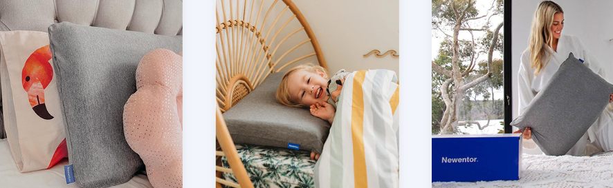 Bedding, mattresses, and pillows that you can buy from Newentor at great prices