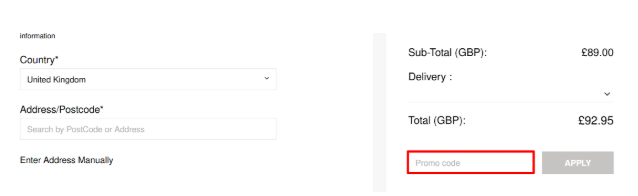 The highlighted red box is  where you enter a Ghost voucher code