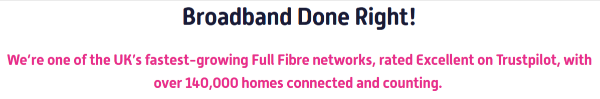 A promotional banner from the Fibrus website