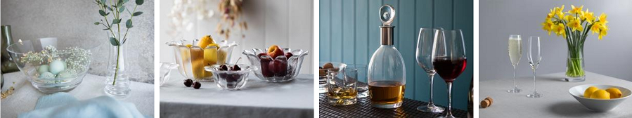 image showing more of Dartington Crystal's offerings