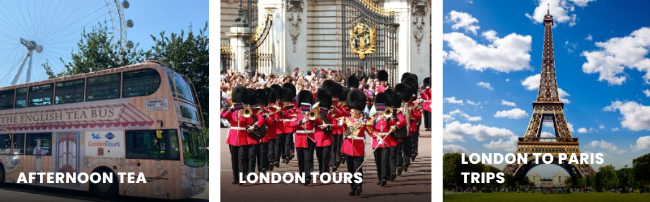 london to paris, london tours, and london breakfast tea