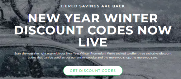 DriveDen winter sale codes