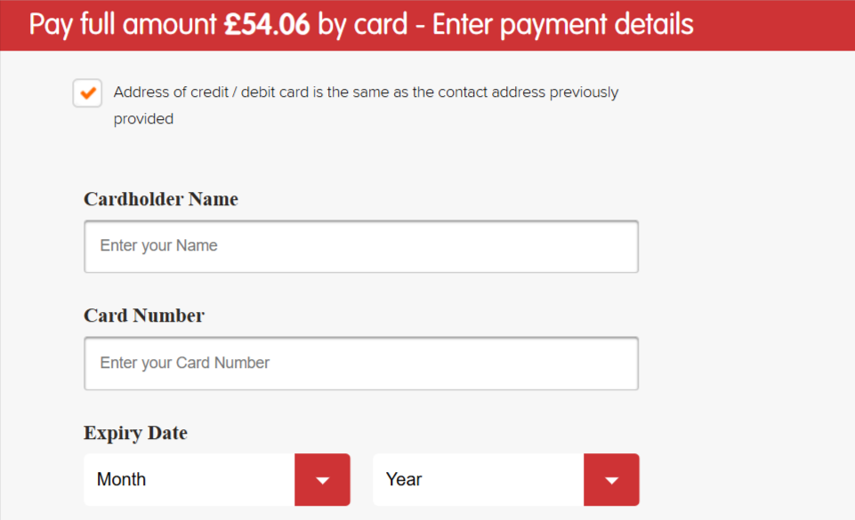 Paying for a Insure4Music policy