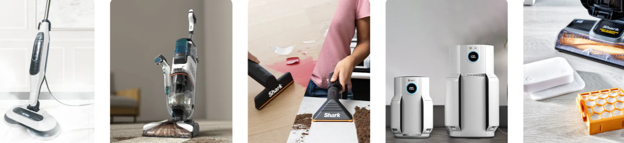 Some of the products that you can find when you shop at Shark