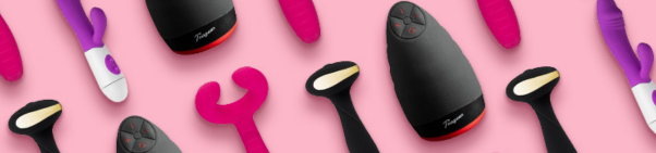 imagen de la web de easy toys de productos del sitio web sobre fondo rosa