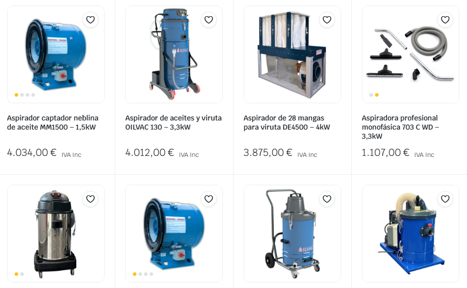 productos de la marca azules y negros sobre fondo blanco