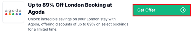 image showing the "Get Offer" button