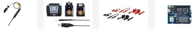 image showing some Farnell electrical products