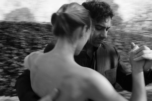 A couple dancing together after they met on Illicit Encounters that they saved on with an Illicit Encounters voucher code