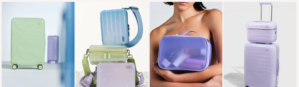 various luggaes offered by AWAY