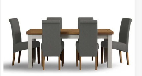 Shop for a full dining room set with your Furniture48 voucher code