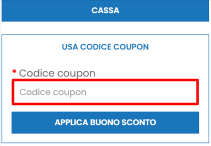 carrello del sito web Farmacia Reale dove poter incollare un coupon Farmacia Reale e risparmiare