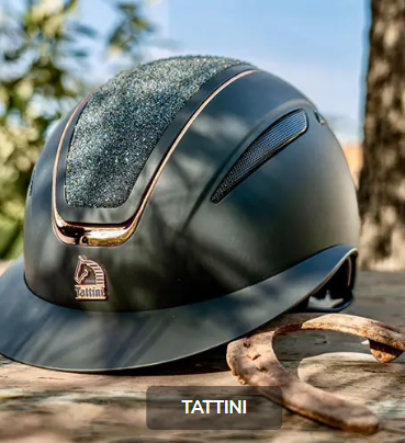 imagen de la web de galope store de casco de marca tattini