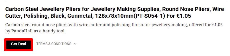 Click in the red box to get your offer