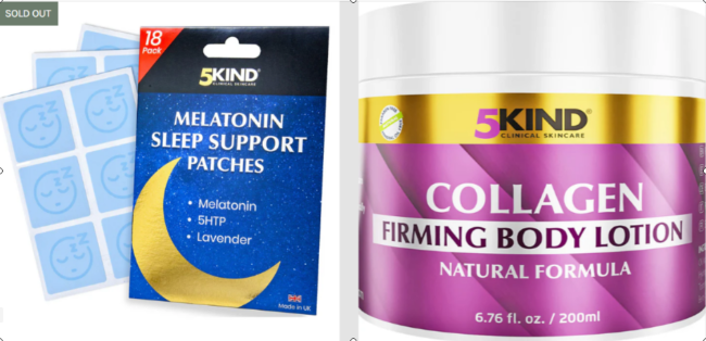 5Kind natural health products packaged with care and quality