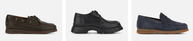 image showing some Hogan men's shoes