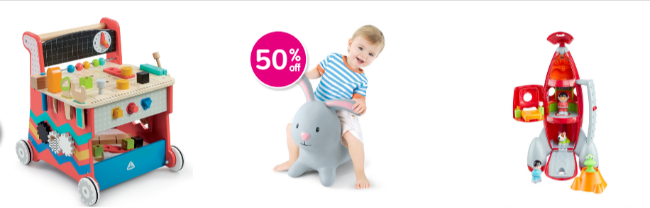Early Learning Centre toys and games for children in the UK