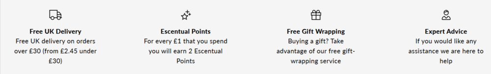 A few reasons why you should shop with Escentual
