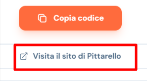 link di collegamento al sito ufficiale Pittarello dove poter risparmiare grazie ai codici sconto Pittarello