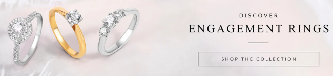 C.W. Sellors exclusive engagement rings collection on their website