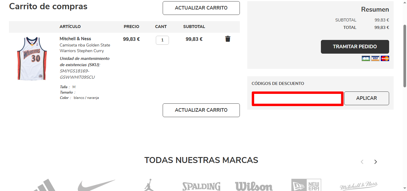 cuadro del código