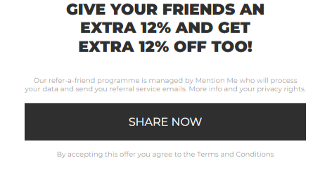 boohooMAN referral discounts