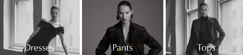 The clothing that you can buy when you shop at Carla Zampatti using a code from Love Coupons