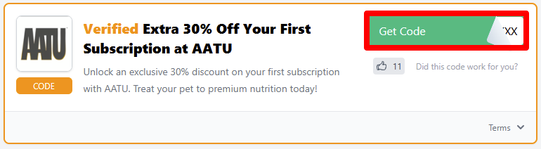 Click to reveal your code