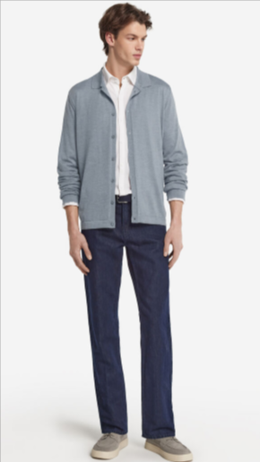 camicia da uomo e panataloni da comprare entrambi a basso prezzo con un codice sconto Falconeri