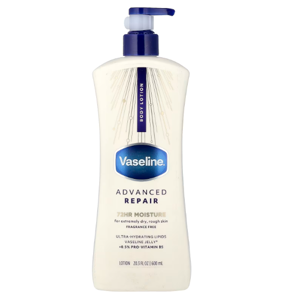 Best moisturiser for dry skin: A bottle of the Vaseline Advanced Repair Body Lotion