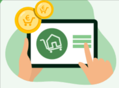 navigazione su internet per cercare mutuo a basso prezzo con un codice sconto MutuiSupermarket