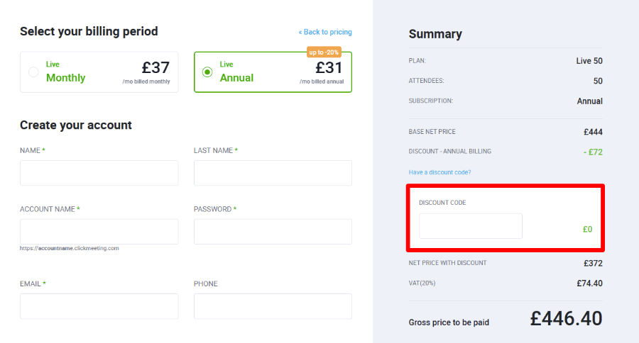 Paste your discount code to apply your discount