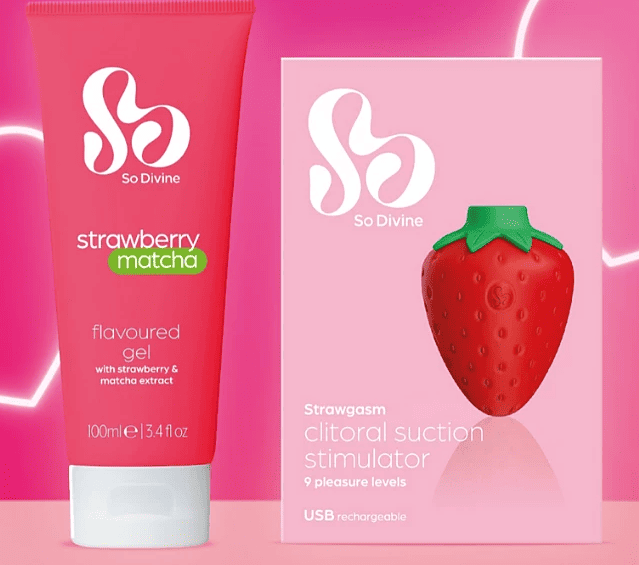 An example of a lubricant and vibrator from Harmony that you can save on with a Harmony voucher code