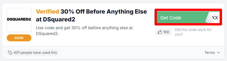 Copy your code to start shopping