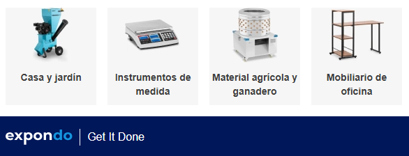 imagen de la web de expondo de productos populares