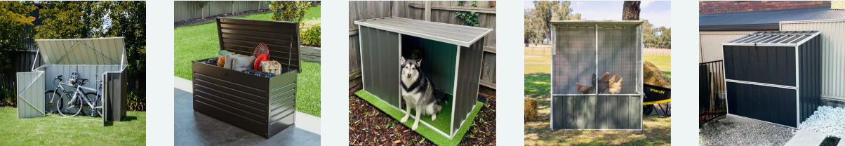 Some of the sheds that you can but from Easy Shed and its uses