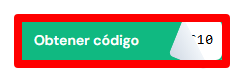 botón verde de obtener código de Footshop de love coupons