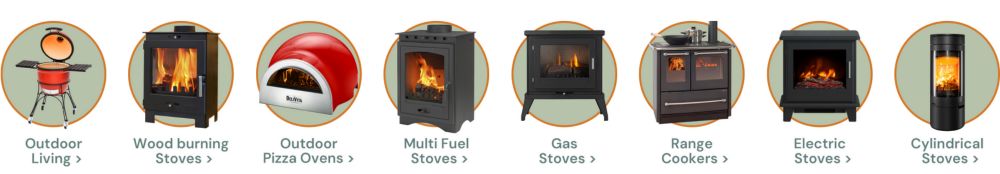 Buy-Multi-Fuel-and-Wood-Burning-Stoves-Online-Direct-Stoves and product categories displayed