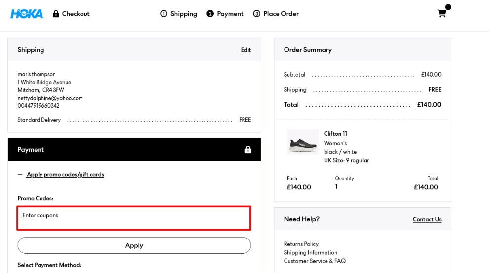 Paste your code in the red box to get your discount