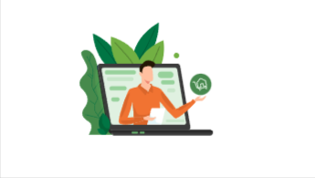 uomo in un deskptop che propone offerte su mutui grazie ad un codice sconto MutuiSupermarket