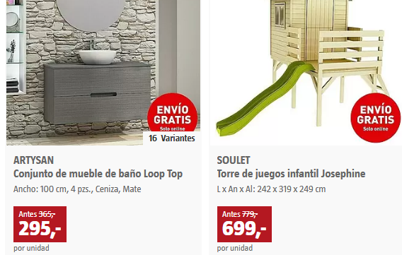 ofertas bauhaus de muebles hasta un 30% de descuento