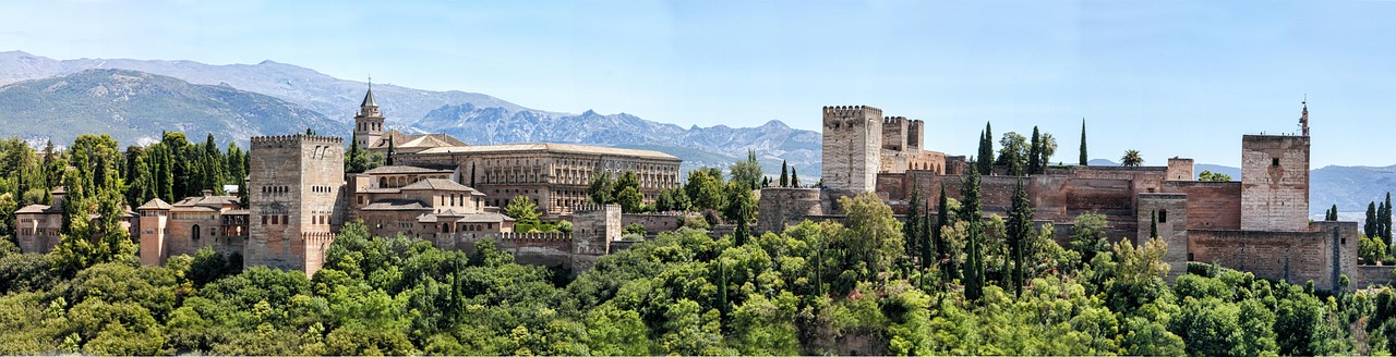 alhambra de españa en granada
